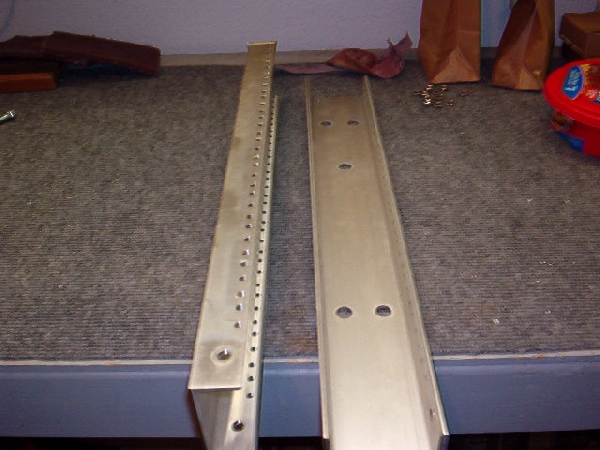 rack mount rails diy